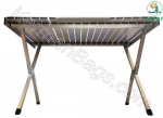 Large aluminum folding table