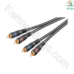 2 to 2 RCA conversion cable, model 50119-GB, 3 meters long